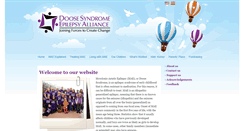 Desktop Screenshot of doosesyndrome.org